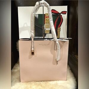 Marc Jacobs The Grind Tote Large Size "Peach Whip" PINK NWT